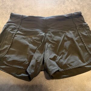 lululemon athletica Olive Green Athletic Shorts